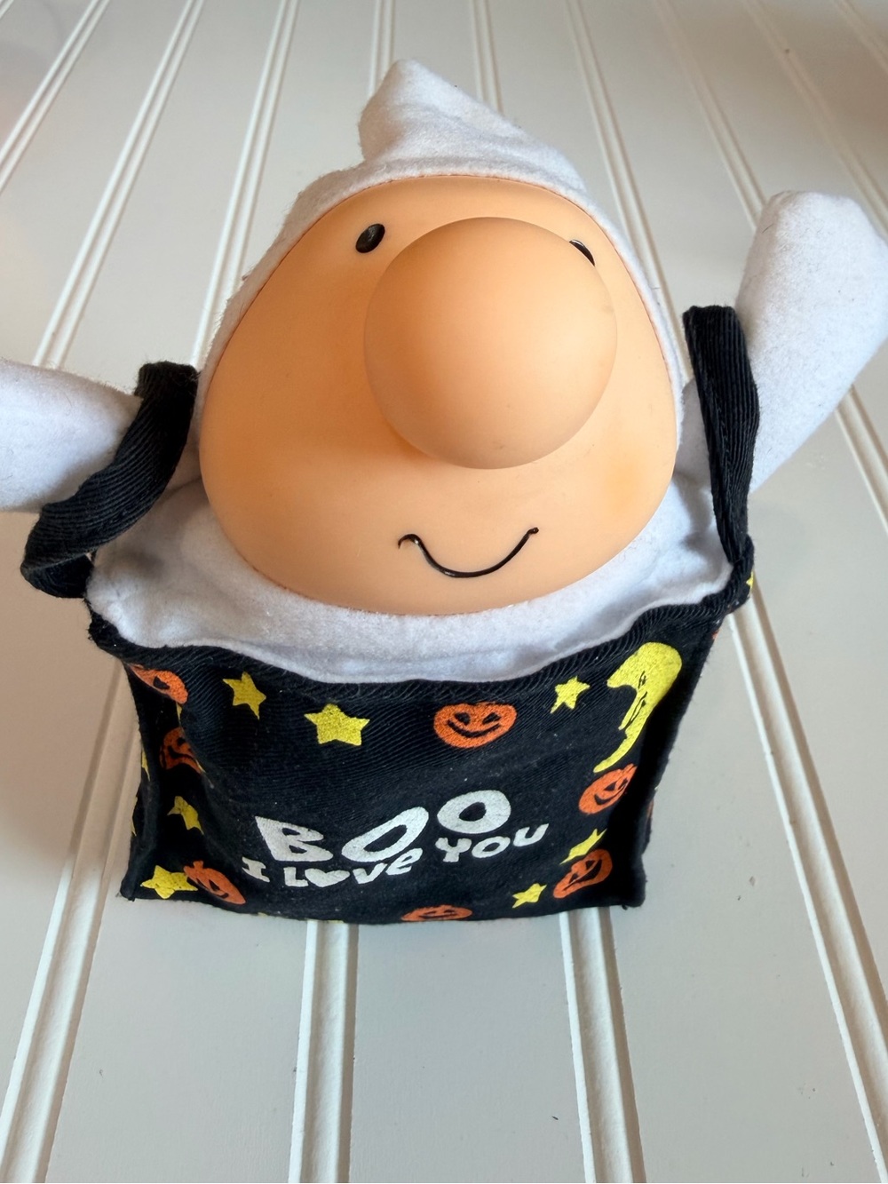 Halloween Ziggy ghost Boo I Love You Plush Ghost